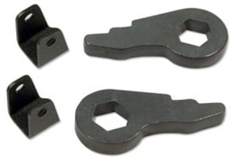 TUF Front Leveling Kits - Tuff Country 01-10 Silverado 2500HD (Grn/org/Wht TB) 4x4 & 2wd 2in Lvl Kit Frt (No Shocks)