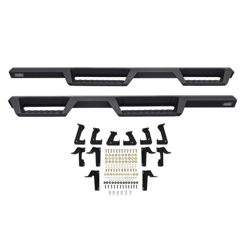 WES Nerf Bars - HDX Drop - Westin/HDX 07-17 Jeep Wrangler Unlimited Drop Nerf Step Bars - Textured Black