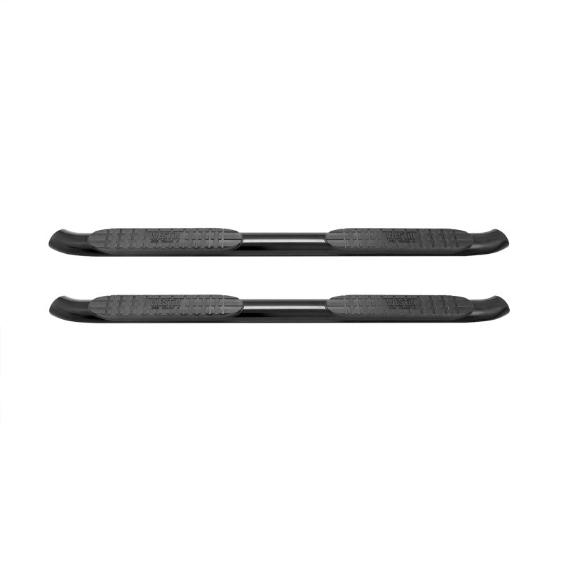 WES Nerf Bars - PRO TRAXX 4 - Westin 2009-2018 Dodge/Ram 15/25/3500 Crew Cab PRO TRAXX 4 Oval Nerf Step Bars - Black