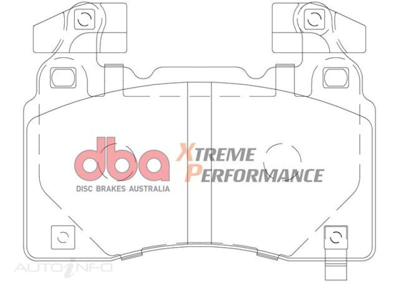 DBA XP Performance Brake Pads - DBA 13-17 Holden Commodore VE/VF SSV Brembo XP Performance Front Brake Pads