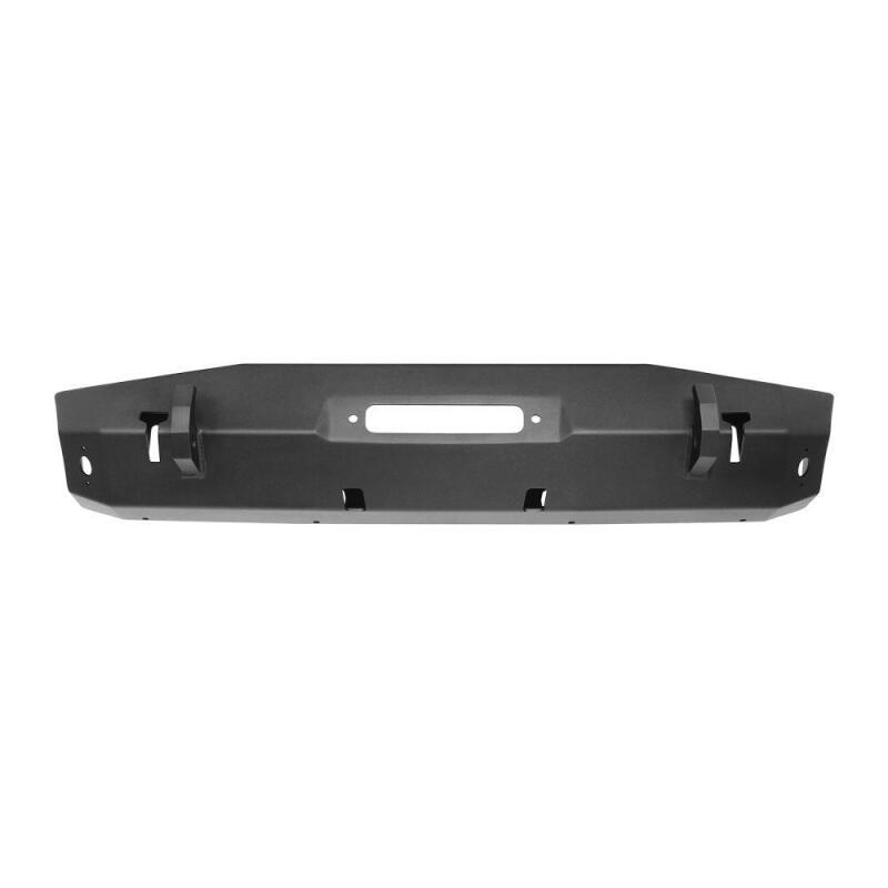 WES WJ2 Bumpers - Westin 18-22 Jeep Wrangler JL / 20-22 Gladiator WJ2 Stubby Front Bumper - Tex. Blk