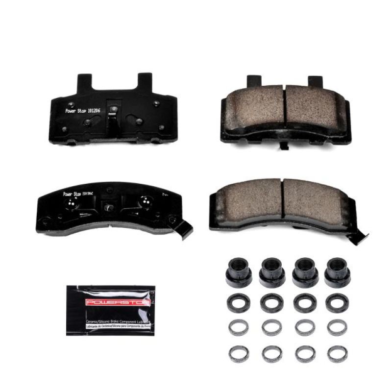 PSB Z23 Evolution Brake Pads - Power Stop 94-99 Chevrolet C1500 Suburban Front Z23 Evolution Sport Brake Pads w/Hardware