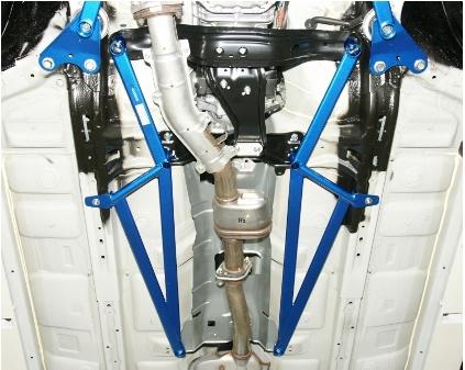 CUS Power Braces - Cusco Power Brace Floor Center GH8 GRB GVB(MODIFY UNDER COVER) WRX/STi