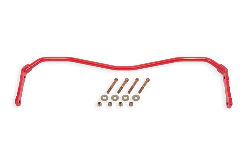 BMR Sway Bar Kits - BMR 64-72 GM A-Body 1.00in Hollow Non-Adjustable Rear Sway Bar Kit - Red