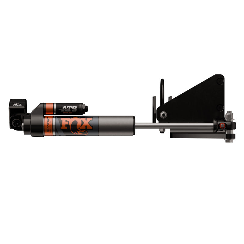 FOX 2.0 Factory Steer Stblizer - Fox 2023+ Ford Super Duty ATS Stabilizer w/ Relocation Bracket