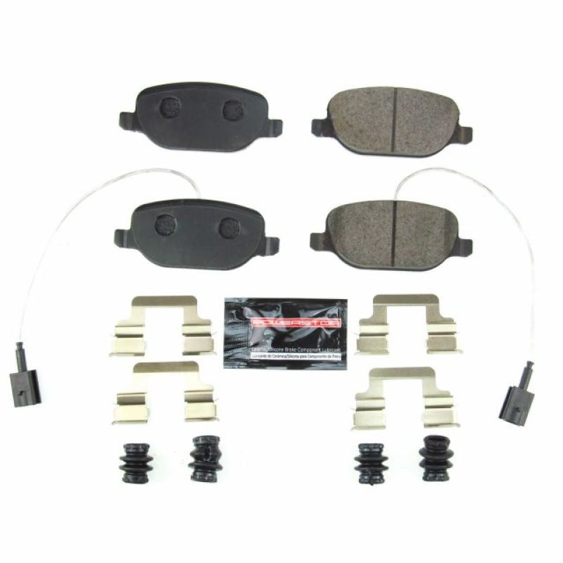 PSB Z23 Evolution Brake Pads - Power Stop 15-18 Alfa Romeo 4C Rear Z23 Evolution Sport Brake Pads w/Hardware
