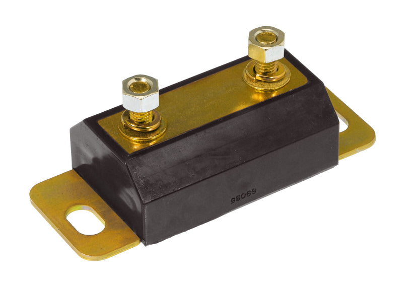 PRO Transmission Mounts - Blk - Prothane 65-73 Ford Mustang Trans Mount Bushings - Black