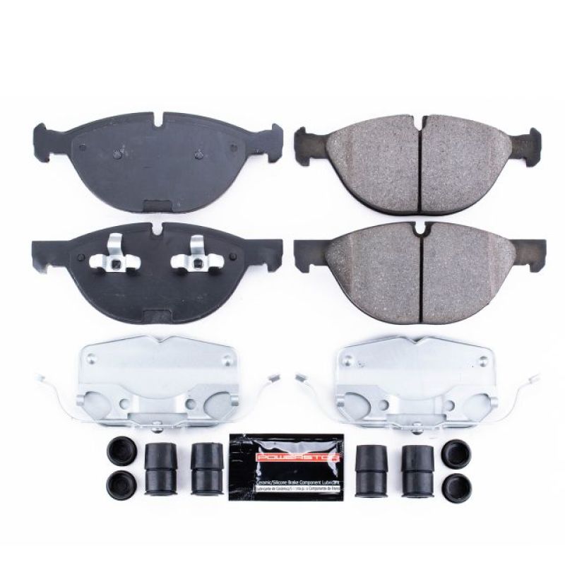 PSB Z23 Evolution Brake Pads - Power Stop 11-18 BMW X5 Front Z23 Evolution Sport Brake Pads w/Hardware