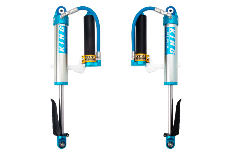 KIN 2.5 Shocks - King Shocks 2018+ Jeep Wrangler JL Front 2.5 Dia Remote Reservoir Shock for 0-2in Lift (Pair)