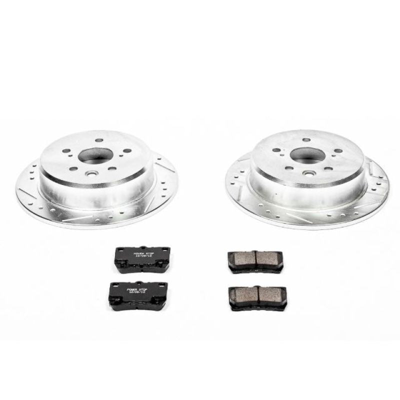 PSB Z23 Evolution Kit - Power Stop 06-13 Lexus IS250 Rear Z23 Evolution Sport Brake Kit