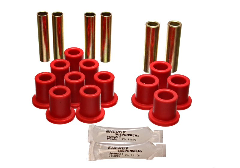 ES Spring/Shackle Bush - Red - Energy Suspension Spring Bushings - Red