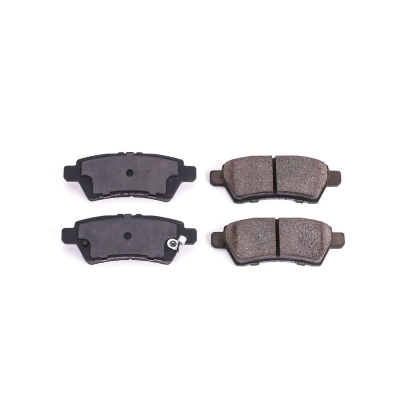 PSB Z16 Evolution Brake Pads - Power Stop 05-12 Nissan Pathfinder Rear Z16 Evolution Ceramic Brake Pads
