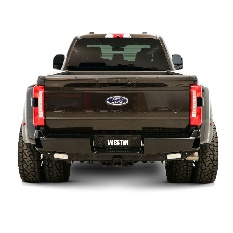 WES HDX Rear Bumpers - Westin 23-25 Ford F-250/350/450/550/600 HDX Bandit Rear Bumper - Black