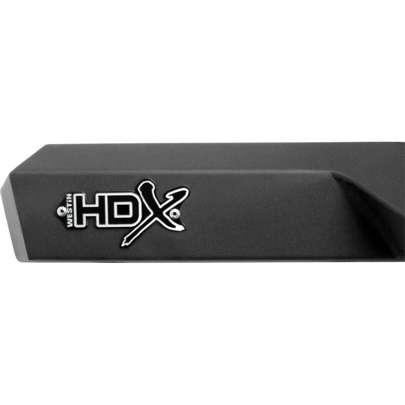 WES Nerf Bars - HDX Drop - Westin 18-20 Jeep Wrangler JL Unlimited 4DR HDX Drop Nerf Step Bars - Textured Black