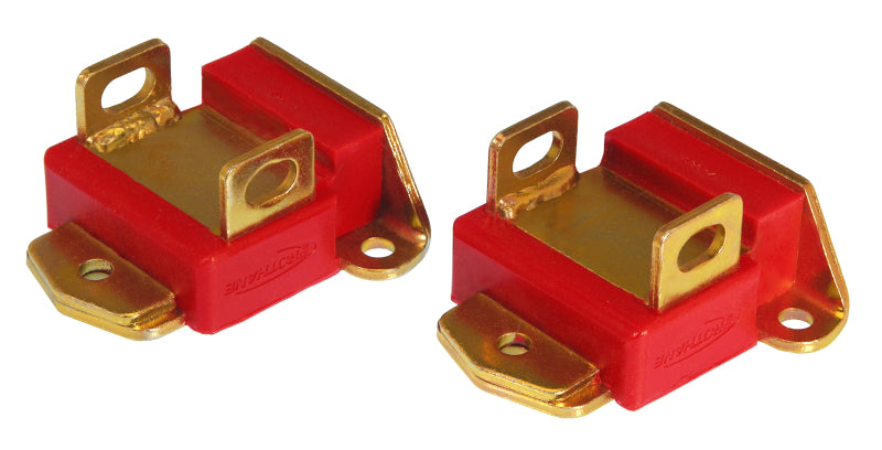 PRO Engine Mounts - Red - Prothane GM Motor Mounts - Type A Short - Red