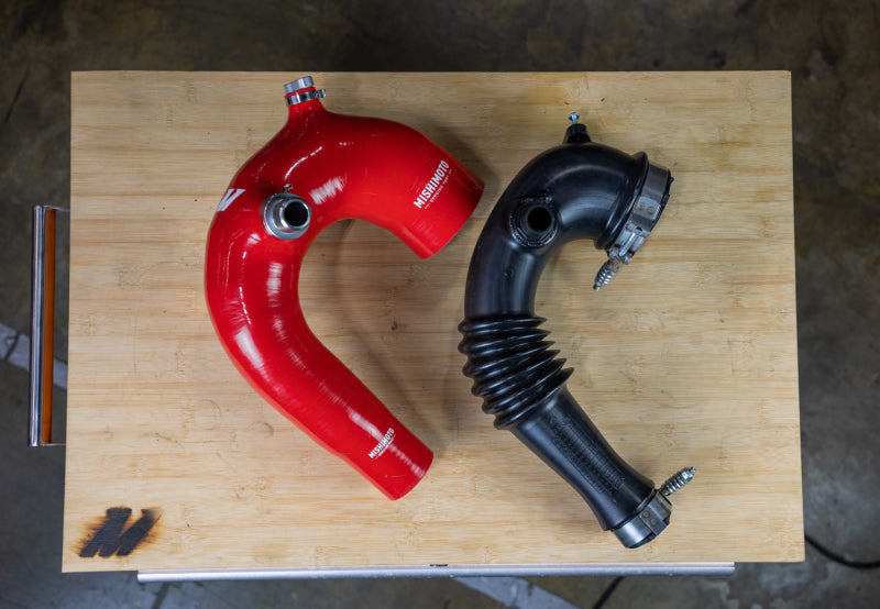 MM Powersports Silicone Hose - Intake - Mishimoto 2016+ Polaris RZR XP Turbo Silicone Intake J-Tube - Black