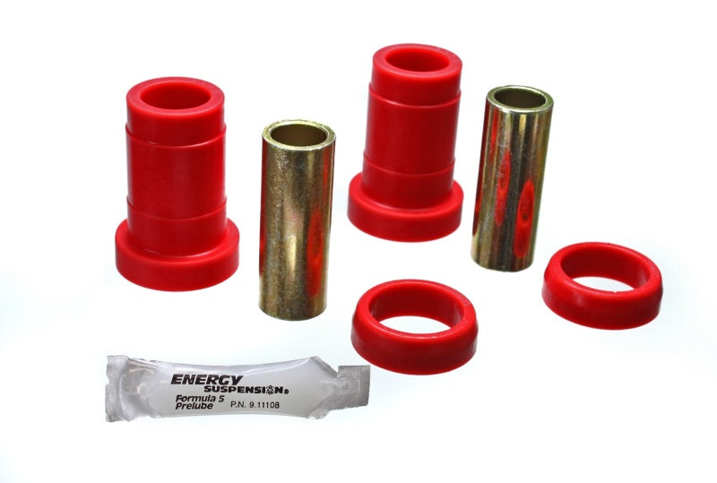 ES Cntrl Arm Bushings - Red - Energy Suspension 63-72 GM C-10/C1500 PU 2WD/67-72 C-20/C2500 Red Rear End Control Arm Bushing Set
