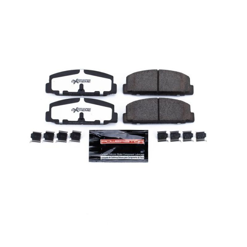 PSB Z26 Extreme Brake Pads - Power Stop 03-05 Mazda 6 Rear Z26 Extreme Street Brake Pads w/Hardware