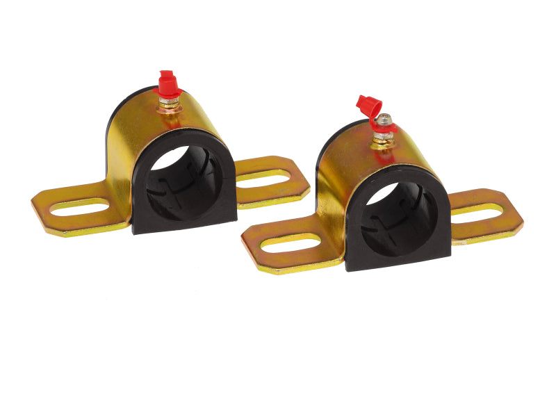 PRO Sway/End Link Bush - Blk - Prothane Universal Greasable Sway Bar Bushings - 1 5/16in - Type B Bracket - Black