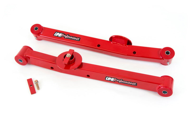 UMI Lower Control Arms - UMI Performance 65-70 GM B-Body Rear Lower Control Arms/Trailing Arms