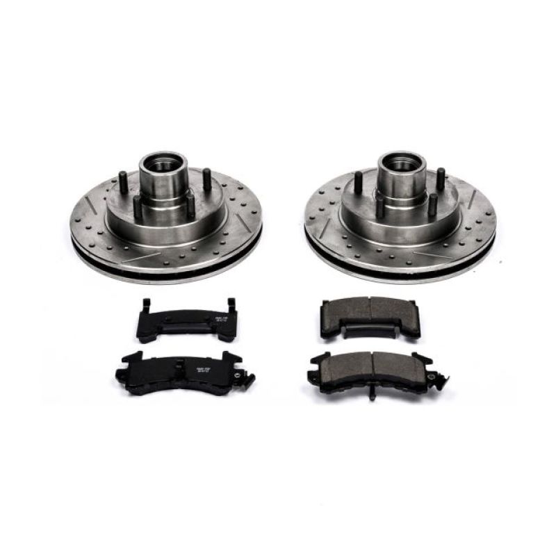 PSB Z23 Evolution Kit - Power Stop 95-97 Chevrolet Blazer Front Z23 Evolution Sport Brake Kit