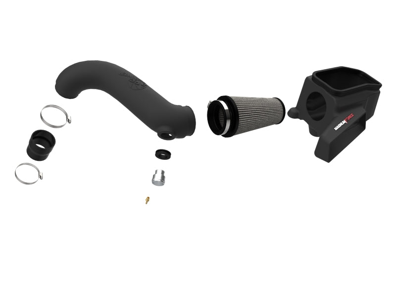 AFE Magnum FORCE Stage-2 Cold Air Intakes - aFe Magnum FORCE Stage-2 Pro Dry S Cold Air Intake System 15-19 Volkswagen GTI (MKVII) L4-2.0L (t)