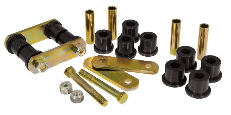 PRO Spring/Shackle Bush- Blk - Prothane 64-69 AMC Spring & Shackle Bushings - Black