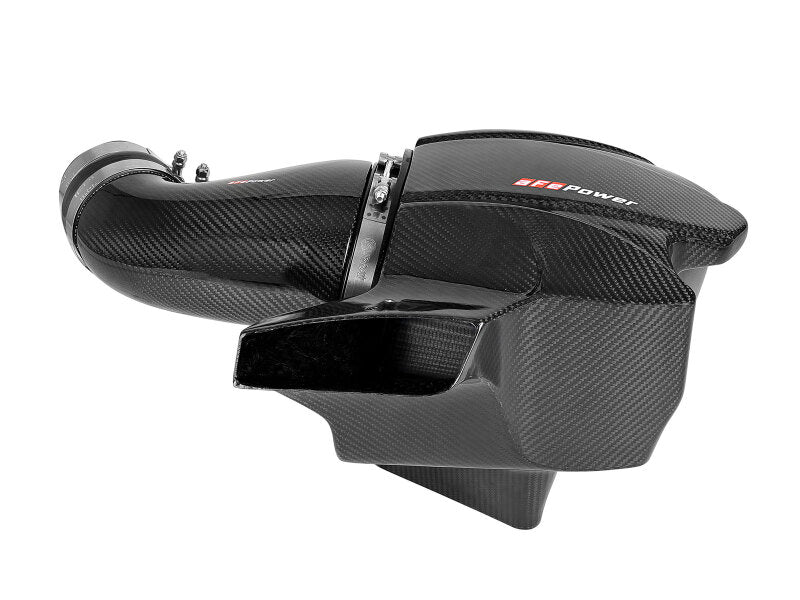 AFE Black Series Carbon Fiber Cold Air Intakes - aFe Momentum Carbon Fiber CAIS w/ Pro Dry S Filter 12-19 Jeep Grand Cherokee SRT8 (WK2) V8-6.4L