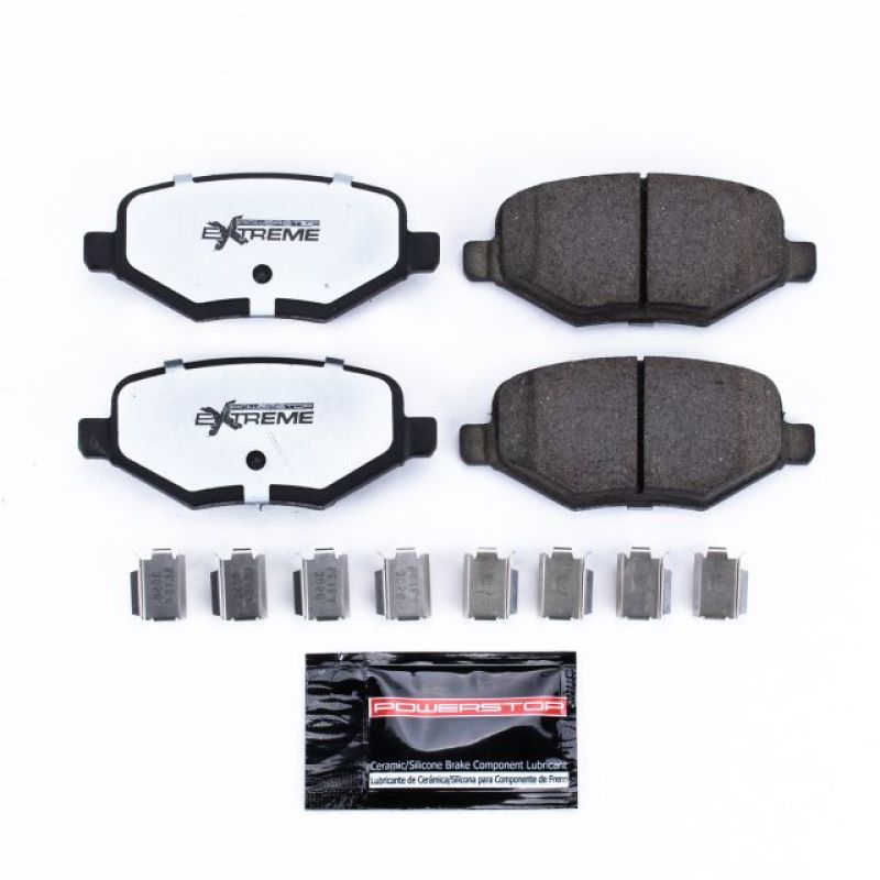 PSB Z36 Truck & Tow Brake Pads - Power Stop 11-13 Ford Edge Rear Z36 Truck & Tow Brake Pads w/Hardware