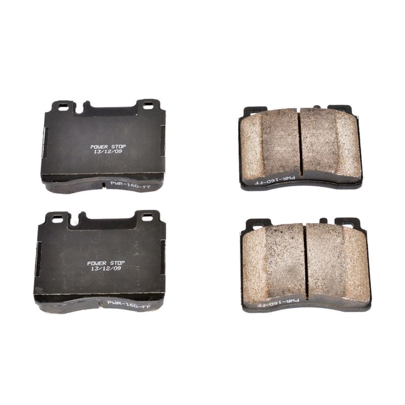 PSB Z16 Evolution Brake Pads - Power Stop 91-93 Mercedes-Benz 300SE Front Z16 Evolution Ceramic Brake Pads