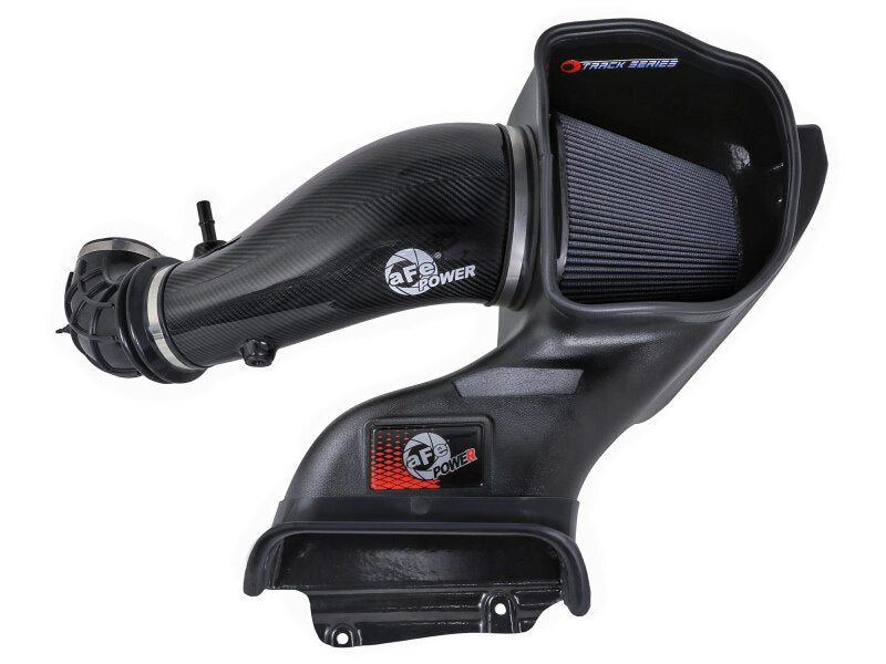 AFE Track Series Intake - aFe 23-24 Ford F150 Raptor R V8 5.2L Supercharged Track Series Air Intake w/ Black PDS Filter