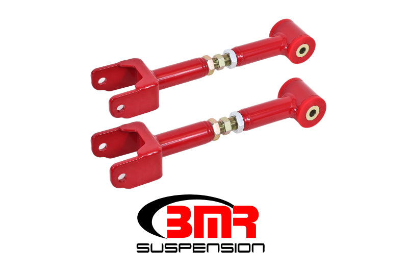 BMR Control Arms - BMR 64-67 A-Body Upper Control Arms On-Car Adj. (Polyurethane) - Red
