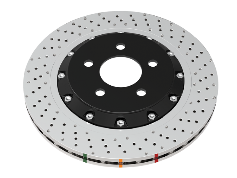 DBA 5000 Series Drilled Rotors - DBA 2021+ Toyota GR Yaris 5000 Series Drilled Front Brake Rotor