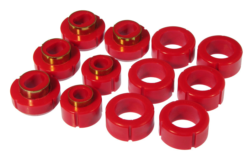 PRO Body/Subframe Bush - Red - Prothane 82-04 GM 2/4wd S-Series Std Cab Body Mount - Red