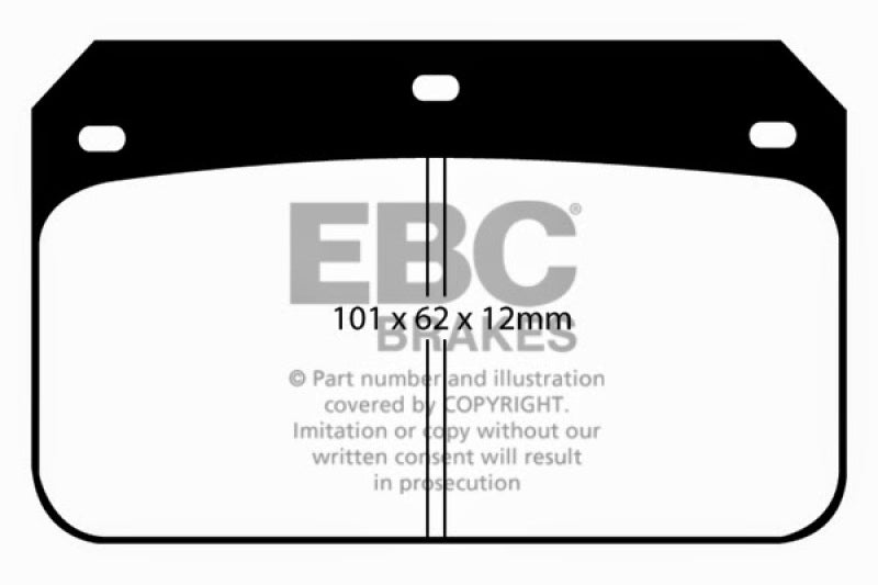 EBC Greenstuff Brake Pad Sets - EBC Brakes Greenstuff 2000 Series Sport Pads