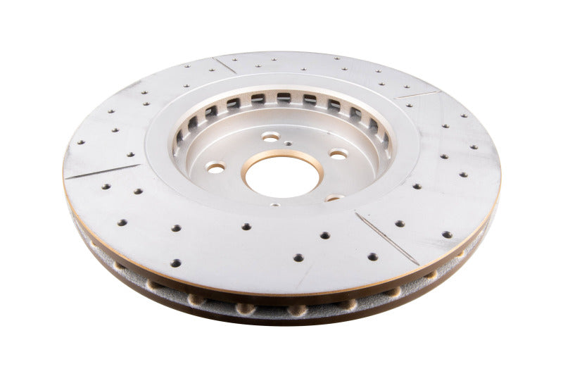 DBA Street Slot&Drill Rotors - DBA 15-18 Lexus NX200t Front Drilled & Slotted Street Series Rotor