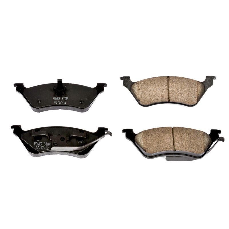 PSB Z16 Evolution Brake Pads - Power Stop 01-07 Chrysler Town & Country Rear Z16 Evolution Ceramic Brake Pads