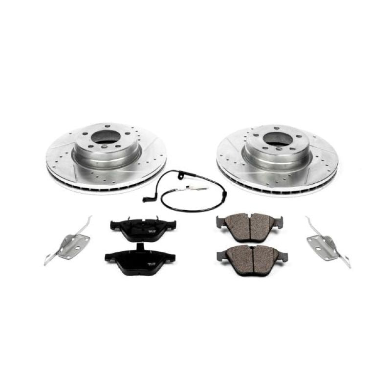 PSB Z23 Evolution Kit - Power Stop 04-06 BMW 525i Front Z23 Evolution Sport Brake Kit