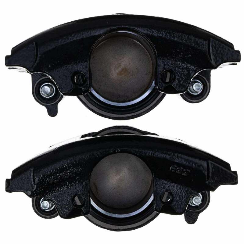 PSB Black Calipers - Power Stop 94-97 GMC Yukon Front Black Caliper w/o Bracket (Pair)