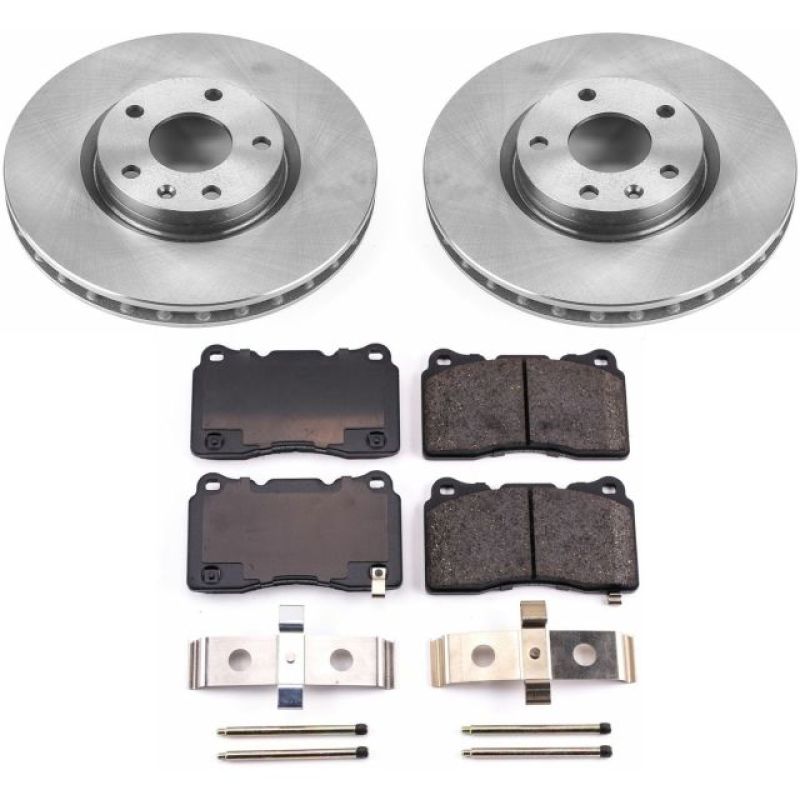 PSB Autospecialty Kit - Power Stop 2014 Chevrolet Corvette Front Autospecialty Brake Kit