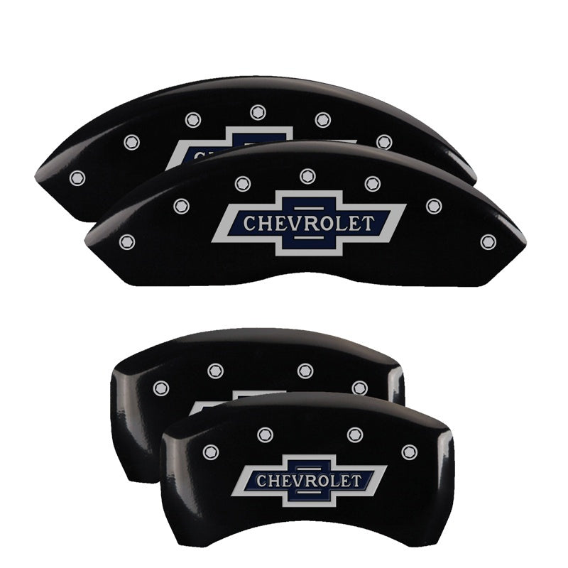 MGP Caliper Covers 4 Logo - MGP 4 Caliper Covers Engraved F & R 100 Anniversary Black Finish Silver Char 2019 Chevrolet Equinox