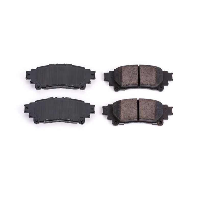 PSB Z16 Evolution Brake Pads - Power Stop 10-15 Lexus RX350 Rear Z16 Evolution Ceramic Brake Pads