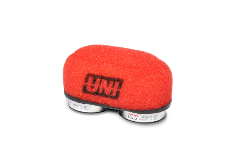UNI Universal Pod Filters - Uni FIlter Dual Throat I.D 2 1/4in - O.D. 3 1/2in x 6 1/4in - LG. 3 1/2in Pod Filter
