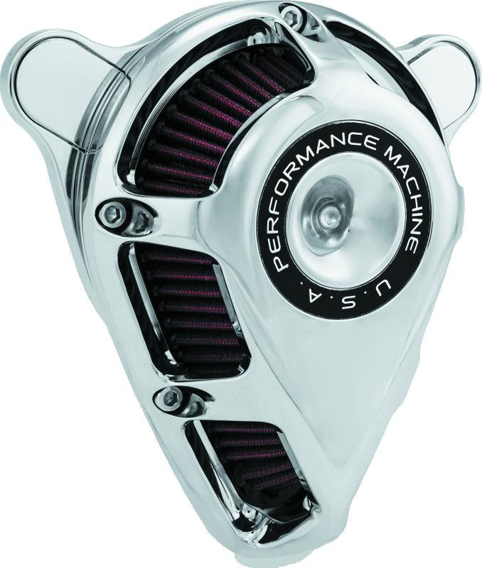PFM Air Cleaners - Performance Machine Jet Air Cleaner - Chrome