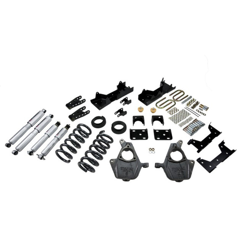 BT Lower Kit w SP Shocks - Belltech LOWERING KIT WITH SP SHOCKS