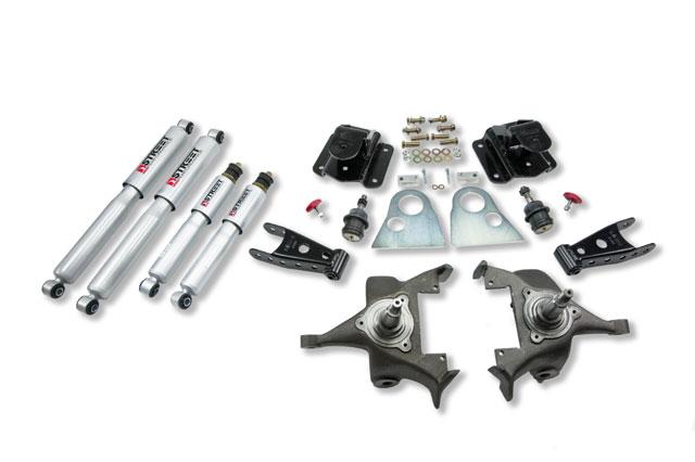 BT Lower Kit w SP Shocks - Belltech LOWERING KIT WITH SP SHOCKS