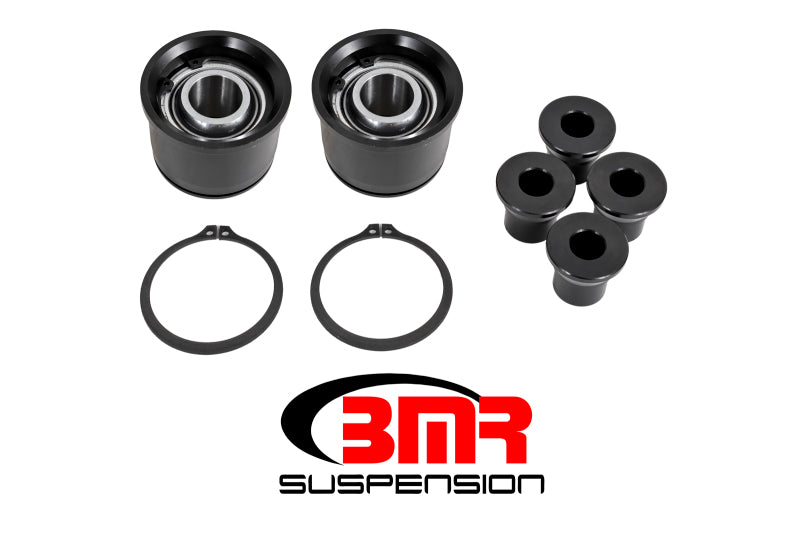 BMR Control Arm Bushing Kits - BMR 15-17 S550 Mustang Premium Rear Lower Control Arm Bearing Kit - Black