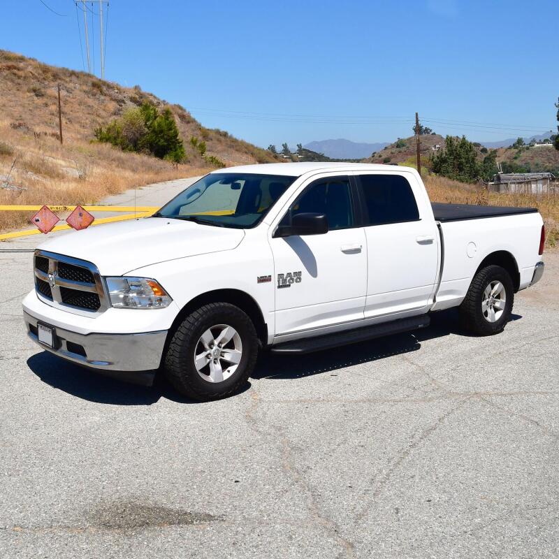 WES Nerf Bars - Outlaw - Westin 19-23 Ram 1500 Crew Cab Pickup (Excl. 1500 Classic) Outlaw Running Boards - Textured Black