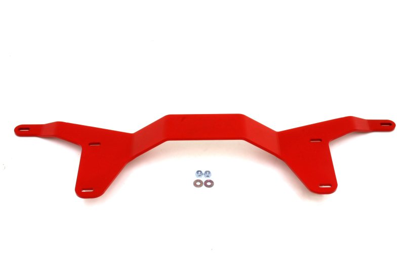 BMR Tunnel Braces - BMR 05-14 S197 Mustang Rear Driveshaft Tunnel Brace - Red