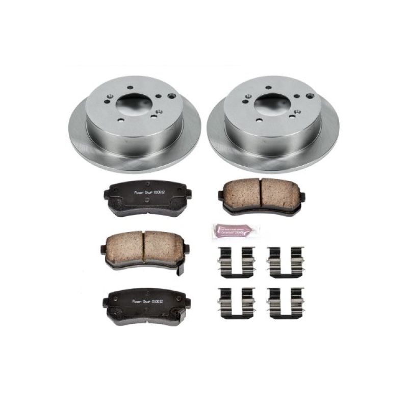 PSB Autospecialty Kit - Power Stop 10-15 Hyundai Tucson Rear Autospecialty Brake Kit